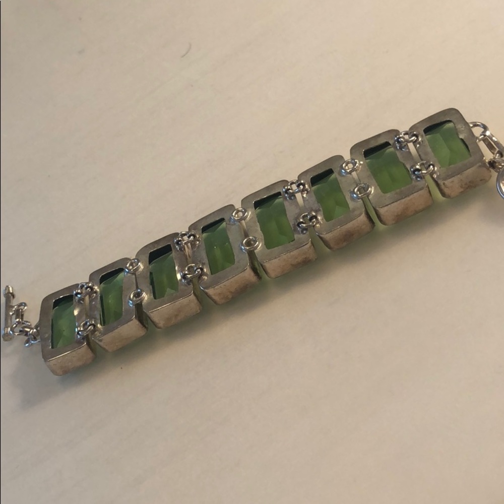 Vintage Sterling Statement Bracelet - image 3